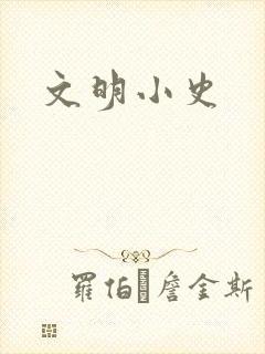 文明小史封面