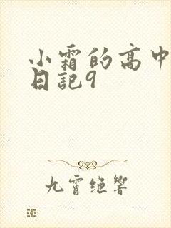 小霜的高中成长日记9