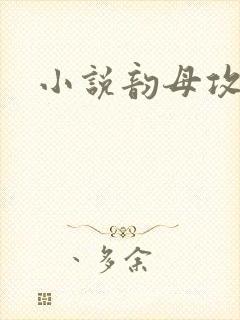 小说韵母攻略