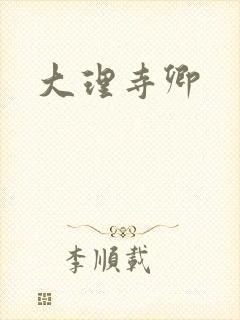 大理寺卿
