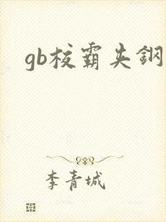 gb校霸夹钢笔封面