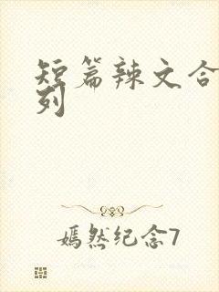 短篇辣文合集系列封面