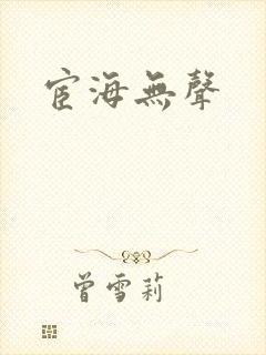 宦海无声封面