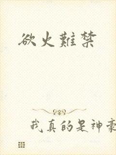 欲火难禁封面