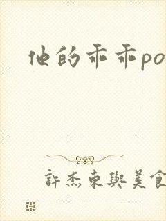 他的乖乖pop