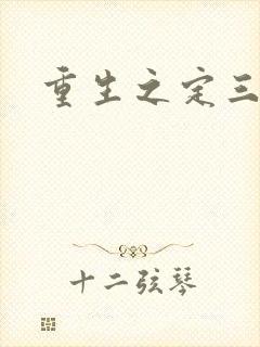 重生之定三国