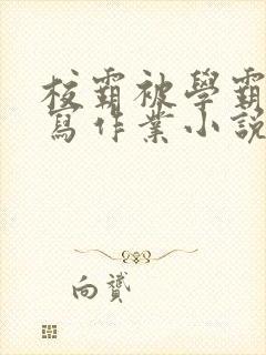 校霸被学霸压着写作业小说封面