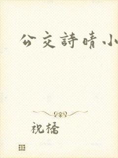 公交诗晴小说