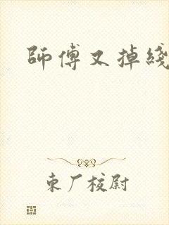 师傅又掉线了