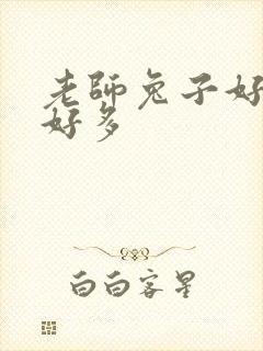老师兔子好软水好多