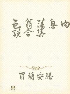 色翁荡息肉欲小说合集