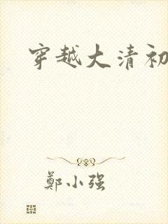 穿越大清初年