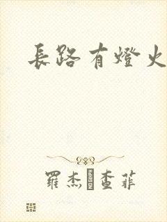 长路有灯火封面