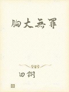 胸大无罪封面
