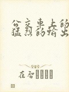 公交车上的诗请猛烈的输出阅读