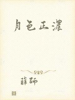 月色正浓封面