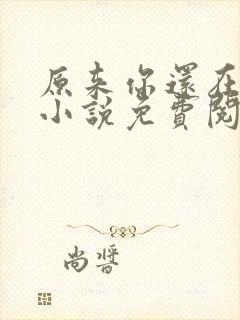 原来你还在这里小说免费阅读