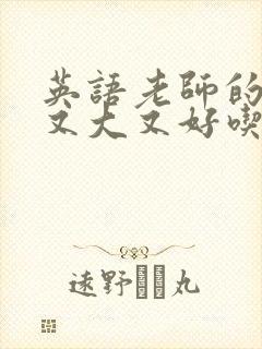 英语老师的兔子又大又好吃封面