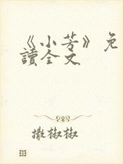 《小芳》免费阅读全文