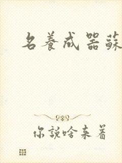 名养成器苏沫沫