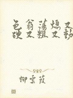 色翁荡熄又大又硬又粗又动态图