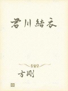 君川结衣封面