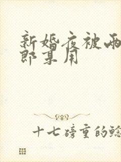 新婚夜被两个伴郎享用