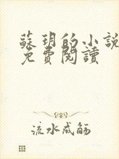 苏玥的小说全文免费阅读