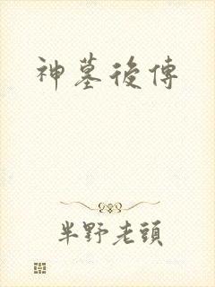 神墓后传封面