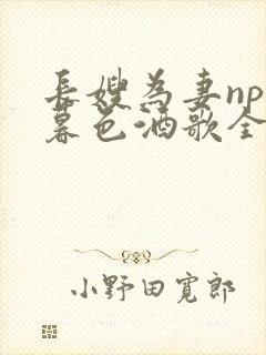 长嫂为妻npn暮色酒歌全文