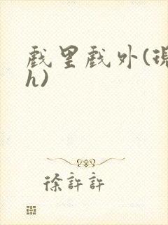 戏里戏外(现场h)