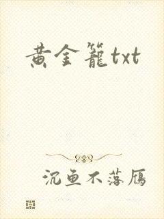 黄金笼txt