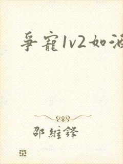 争宠1v2如酒