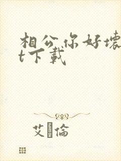 相公你好坏txt下载