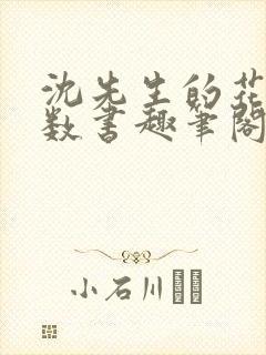 沈先生的花式调数书趣笔阁