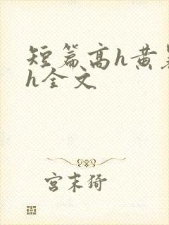短篇高h黄暴辣h全文