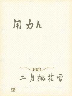 用力h封面