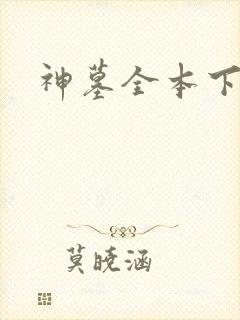 神墓全本下载