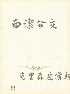 白洁公交封面