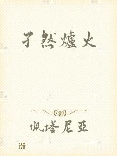 孑然炉火