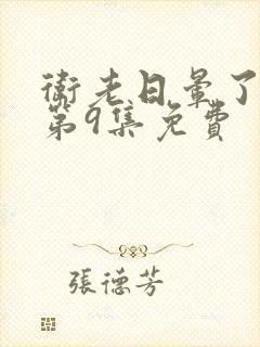 卫老日晕了淑蓉第9集免费