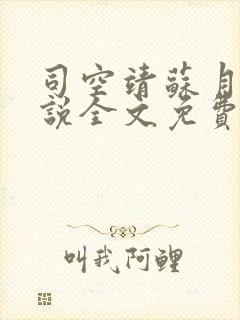 司空靖苏月汐小说全文免费阅读