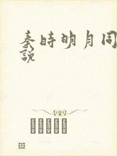 秦时明月同人小说封面