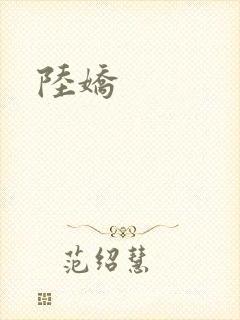 陆娇封面
