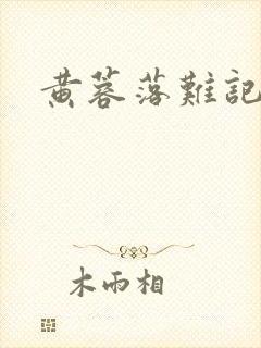 黄蓉落难记阅读
