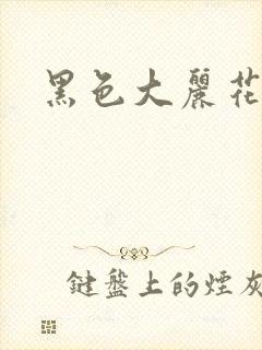 黑色大丽花图片