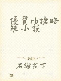 优质rb攻略系统小说封面