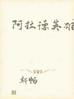 阿拉德英雄传封面