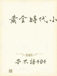黄金时代小说