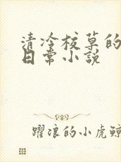 清冷校草的堕落日常小说